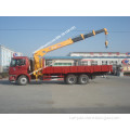 16t lorry truck with knuckl crane